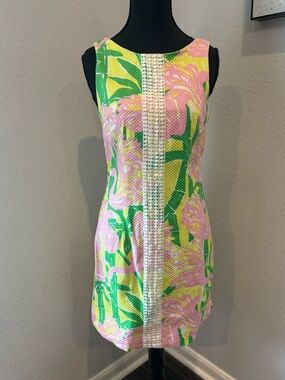 Lilly Pulitzer for Target Tropical Flamingo Dress (Size 4)